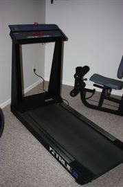 High end treadmill