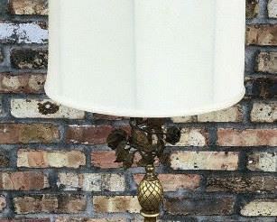 Rose - Wood and Brass Lamp with Shades LA4098 https://www.ebay.com/itm/123750837336