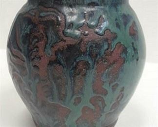 STONEWARE POTTERY VASE BY JONI BEAMISH 2007 BD8323 LA6076 https://www.ebay.com/itm/113732393927