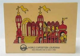 WORLD EXPO NEW ORLEANS 1984 PLASTIC BANK LA6109 https://www.ebay.com/itm/113732393913