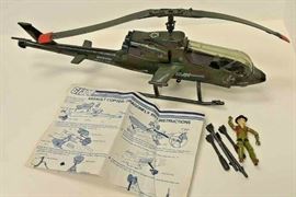 GI JOE ASSULT COPTER: DRAGONFLY XH-1 WITH WILD BILL 1983 LOOSE LA6149 https://www.ebay.com/itm/113732698116