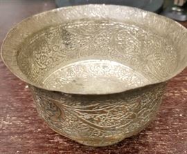 Antique Turkish Brass Bowl PT86. https://www.ebay.com/itm/123750652924