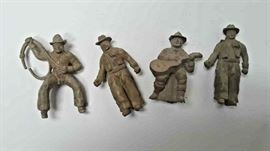 VINTAGE 1950S COWBOY FIGURES 2.5 IN TALL 4 PCS LASSO GUITAR WALK STAND RR5032 https://www.ebay.com/itm/113732393937