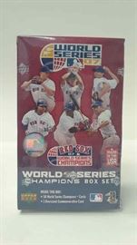 WORLD SERIES 2007 RED SOX CHAMPIONS CARDS BOX SET SEALED NIB RR5040 https://www.ebay.com/itm/113732393951