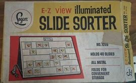 EZ VIEW ILLUMINATED SLIDE SORTER BY LOGAN NO.1055 ORIGINAL BOX RR5042 https://www.ebay.com/itm/123750652917