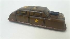 VINTAGE Army tin car 4.5 in RR5060 https://www.ebay.com/itm/123750652913