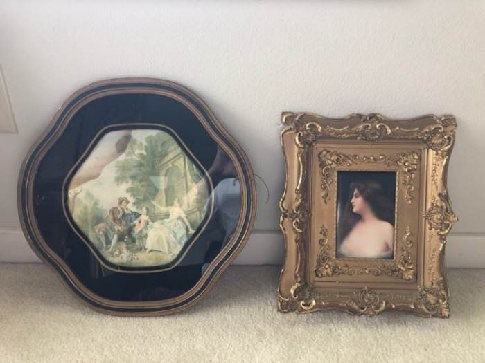 A Pair of Antique Framed Prints