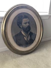 Antique photo of a bearded man