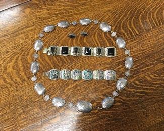 Sterling silver jewelry. Low estimate $50