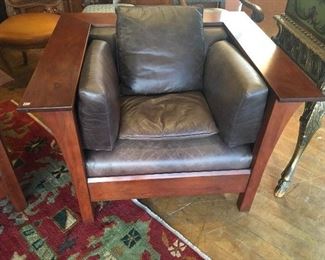 Stickley mission prairie chair. Low estimate $600