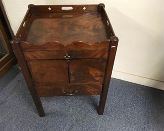Period side table. Low estimate $250