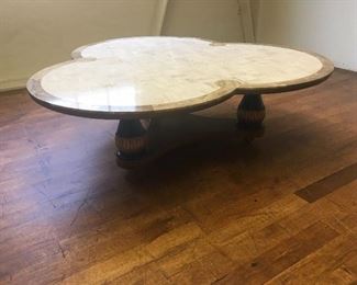 Modern coffee table. Low estimate $300