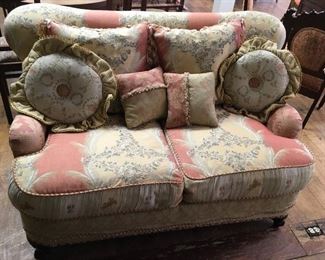 Sofa & matching chair. Low estimate $350