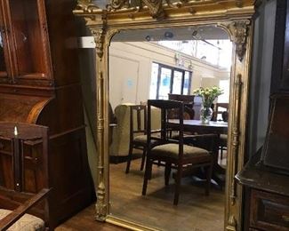 Gilded mirror. Low estimate $350