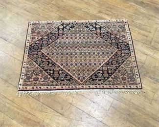 Persian rug. Low estimate $100