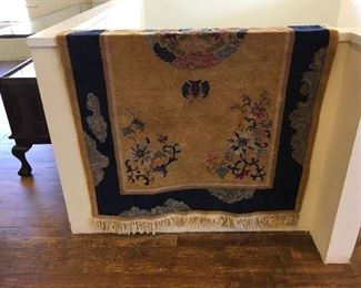 Chinese rug. Low estimate $250