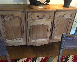 Carved sideboard. Low estimate $450