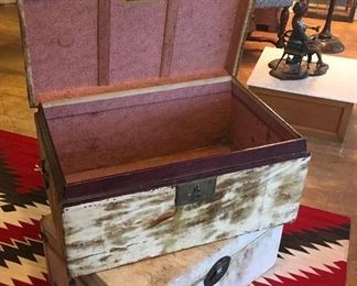 Chinese wedding trunks. Low estimate $350