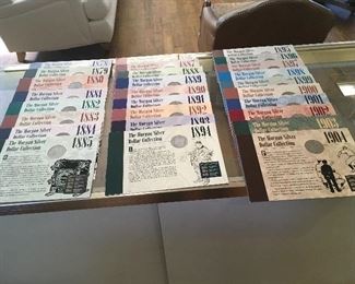 Morgan silver dollar collection 1878-1904