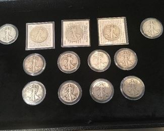 Walking Liberty half dollars 1938-1947