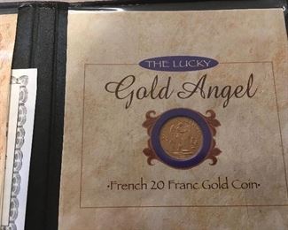 French 20 Franc Gold Coin