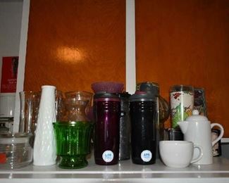 VASES, WATER BOTTLES