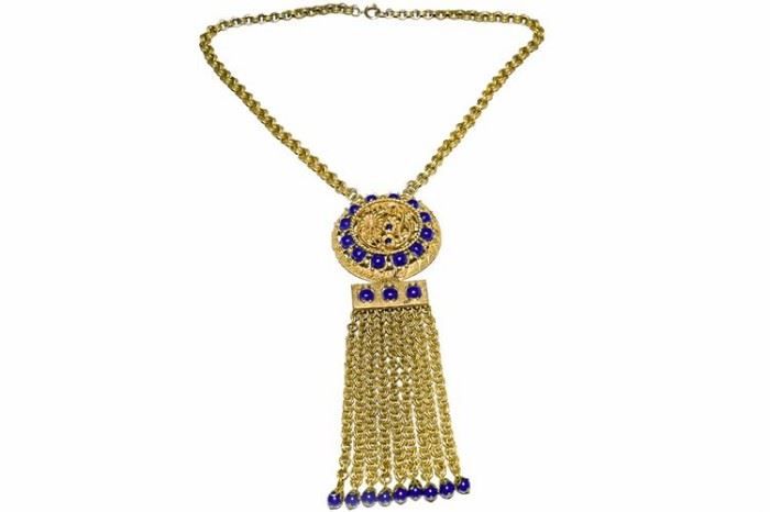 175. Lucien Picard Costume Jewelry Pendant Necklace