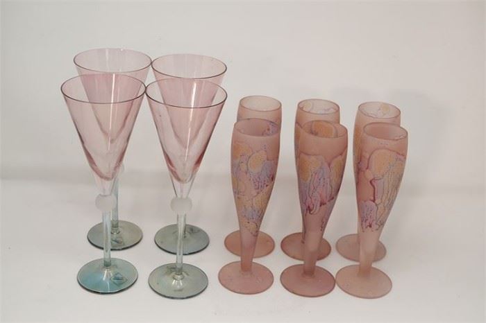 431. Two 2 Sets of Contemporary Glassware