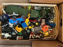 Toys. Boys and girls. 