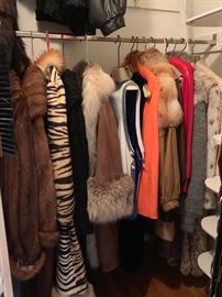 FURS. LEATGRR. WINTER JACKETS. MENS and WONENS. 