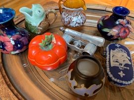 Bric a Brac glass porcelain metals collectible brands