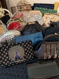 Collection of handbags 