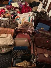 And more handbags and accessories. 