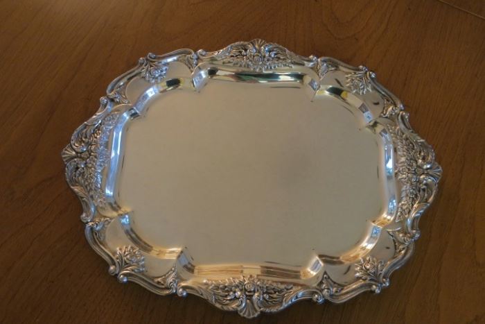 Wallace St. Regis Silver Plate Tray