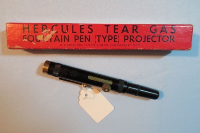 Hercules Tear Gas Fountain Pen