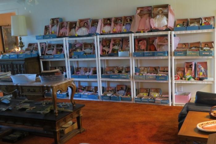 Large Collection Madame Alexander Dolls