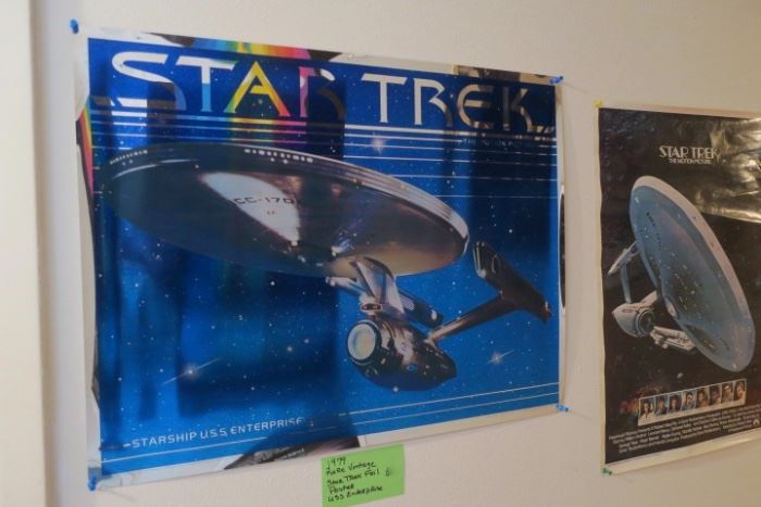 Rare Star Trek Foil Poster