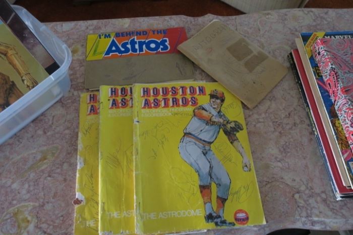 1974 Astros Signed Programs