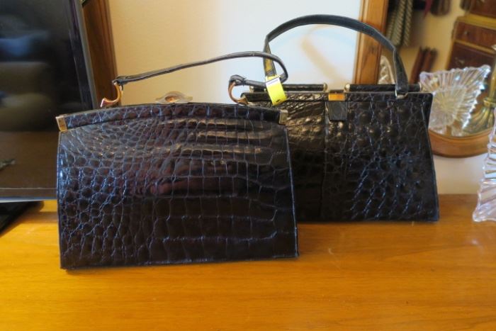 Vintage Alligator Handbags - Beautiful Condition!!!!