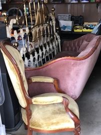 Antique Sofa & Chairs