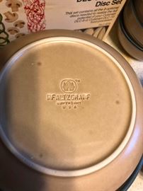 An entire set of Pfaltzgraff dinnerware!