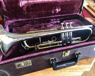 C.G. Conn LTD Constellation Elkhart USA Trumpet in case