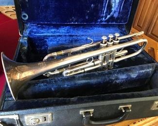 Kanstul Model 1537 Silver Trumpet