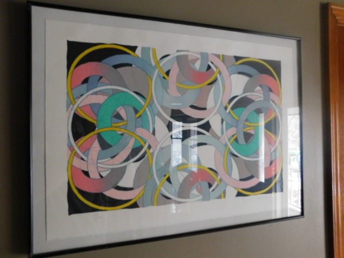 Hiroshi Murata 41/44 Serigraph ( New Mexico Artist)
