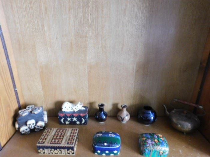 Misc Containers and tiny vases