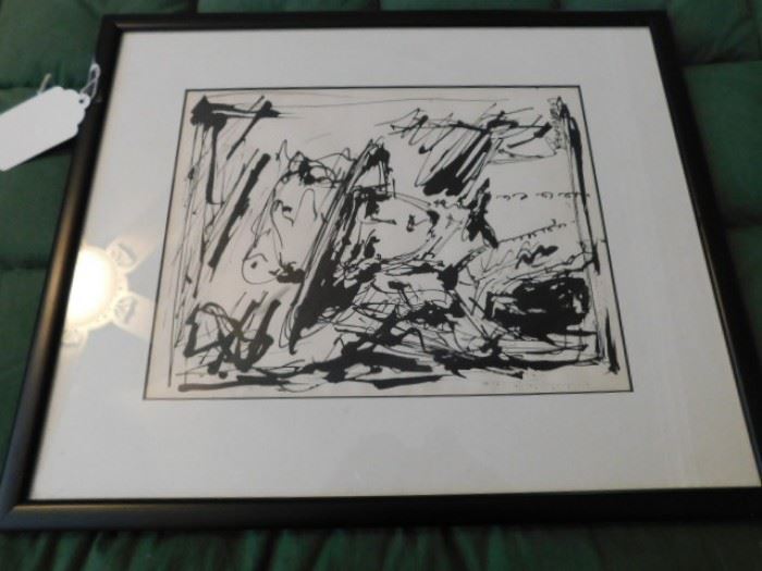 Mack Bergonson Taos New Mexico, Ink