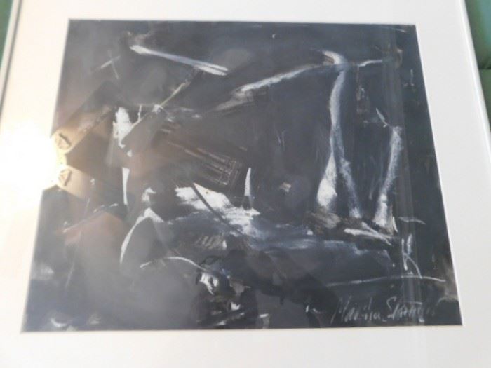 Marsh, Taos New Mexico artist acrylic