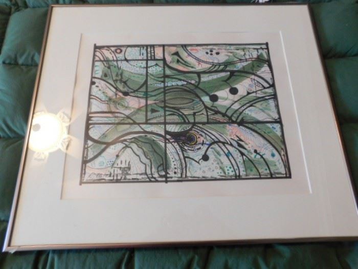 Robert Fletcher, New Mexico Artist, watercolor and ink