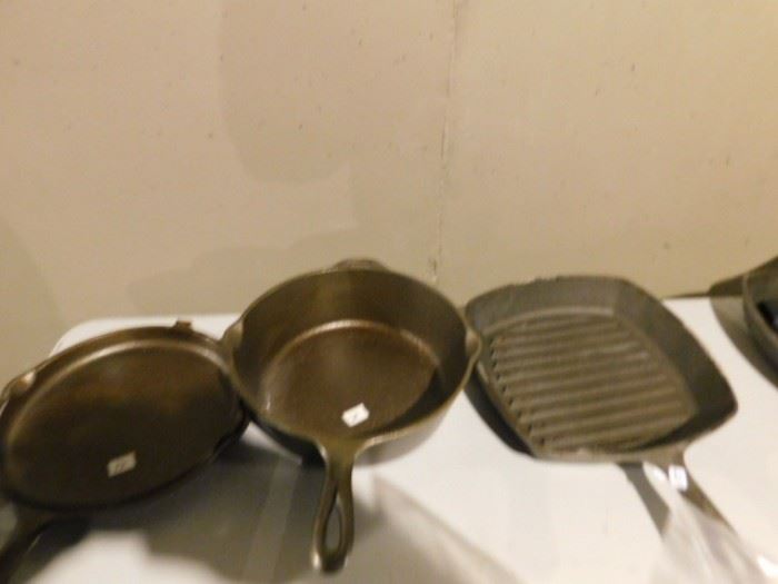 Lodge cast iron pans