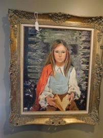 M.C. Luther, New Mexico artist, Oil painting